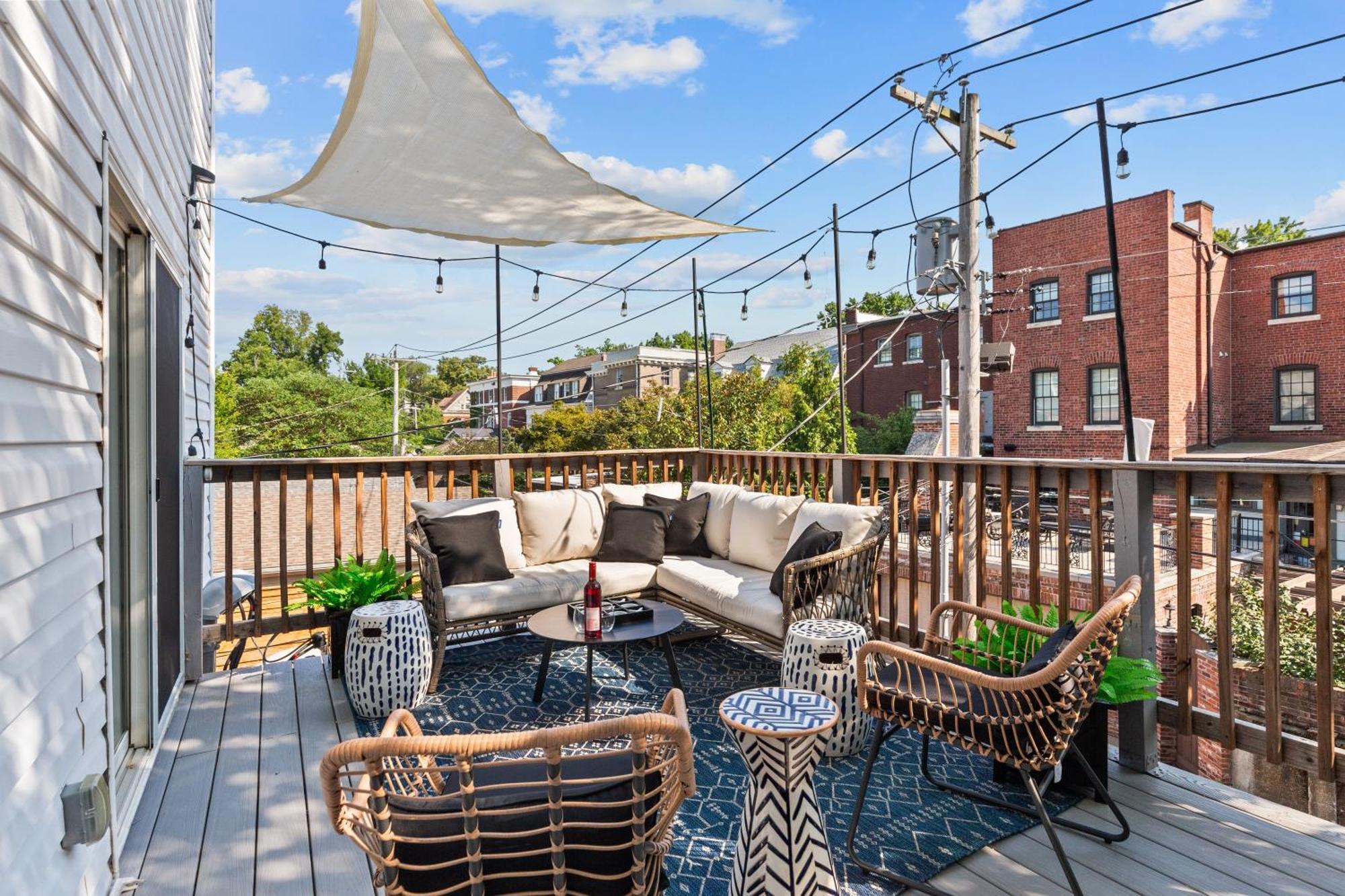 West End Whimsy | Jz Vacation Rentals Tower Grove Bagian luar foto